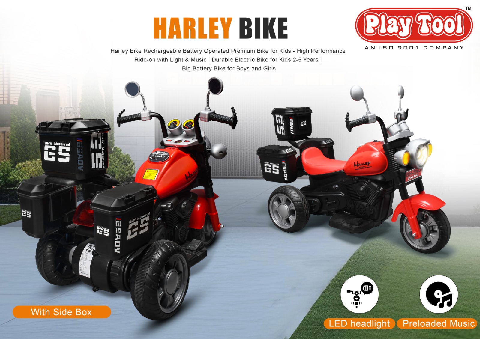 HARLEY - BIKE (WITH DIGGI)