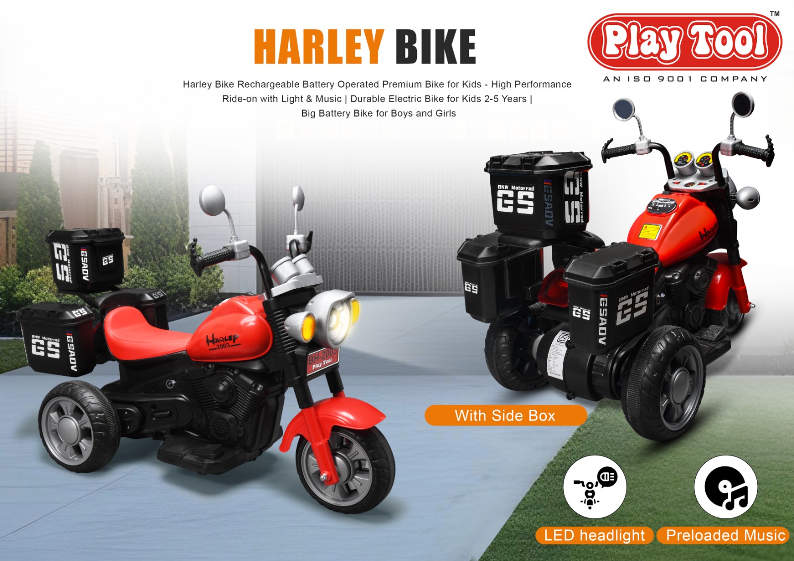 HARLEY - BIKE (WITH DIGGI) thumb 2